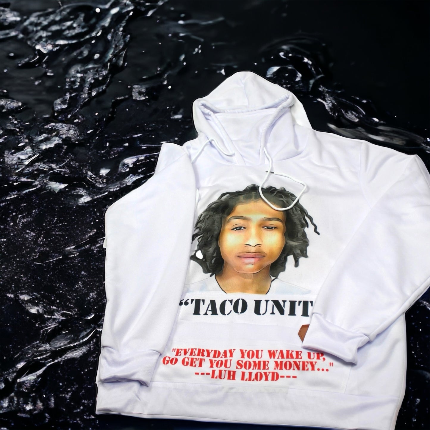 Custom Hooded Sweatshirt with Face Mask