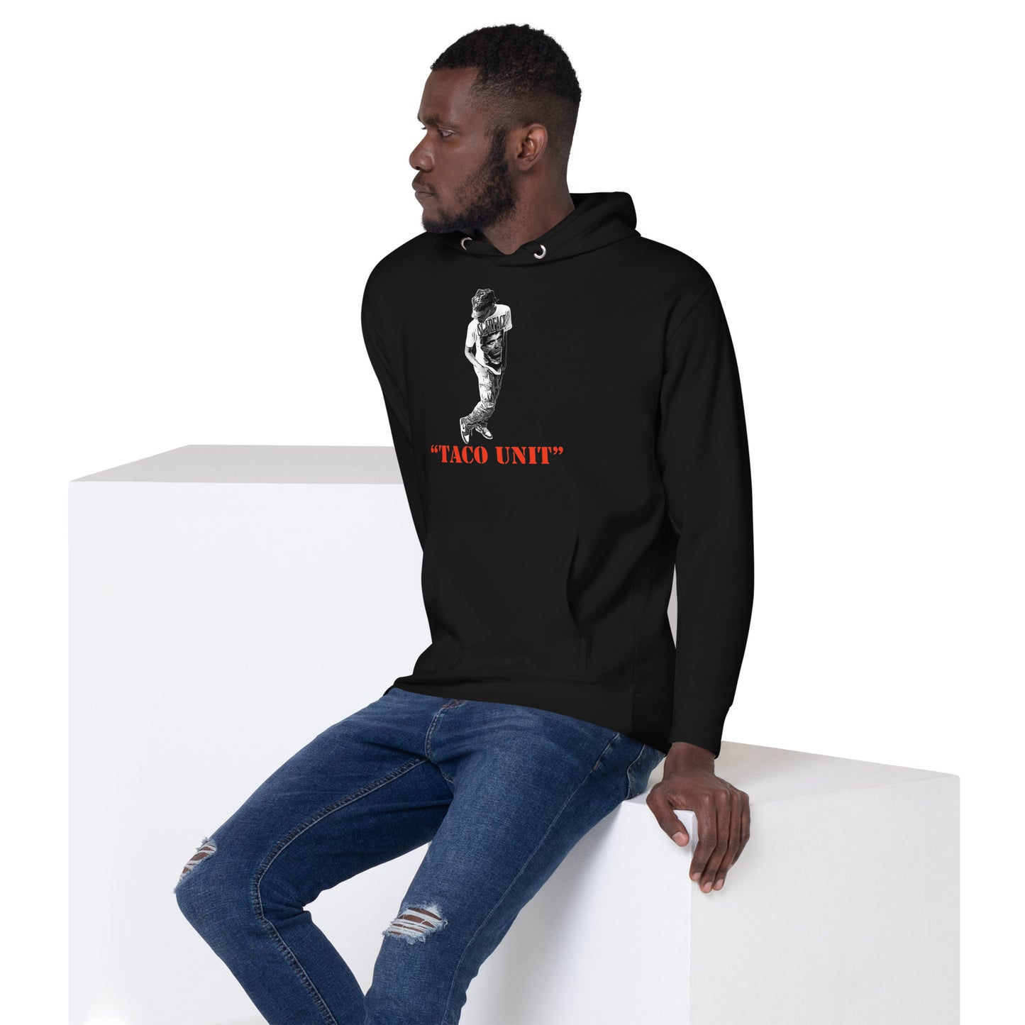 Standard Unisex Classic Hoodies (Blk/White) images