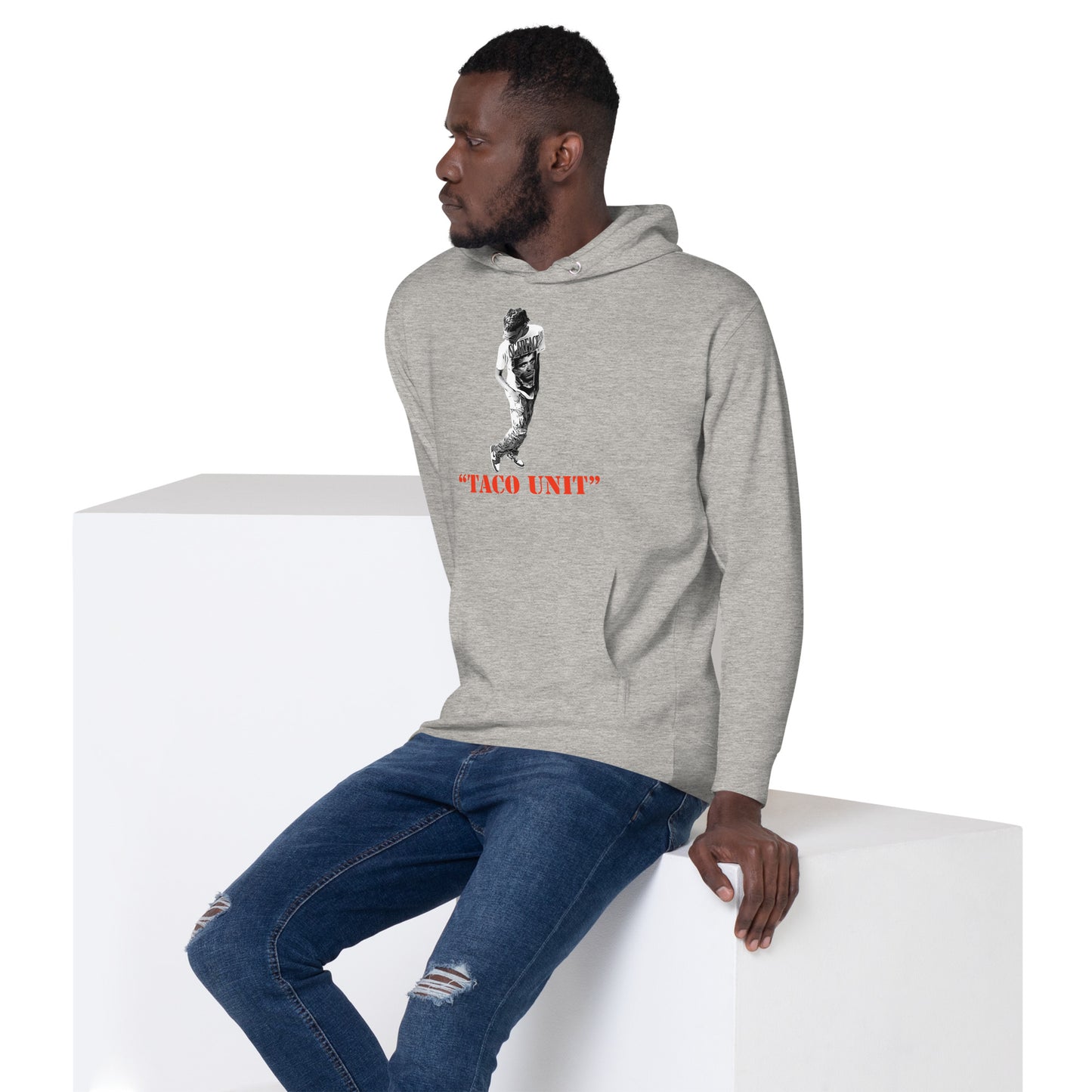 Standard Unisex Classic Hoodies (Blk/White) images