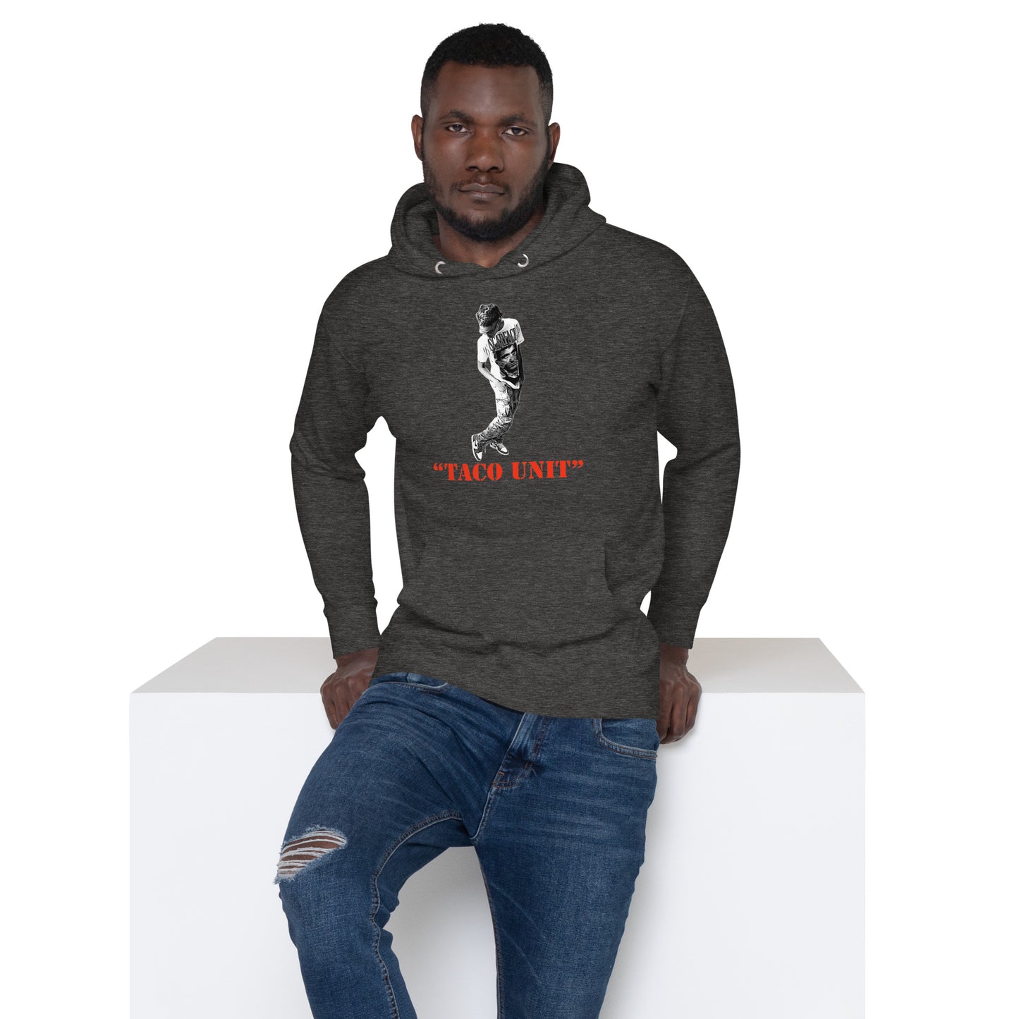 Standard Unisex Classic Hoodies (Blk/White) images