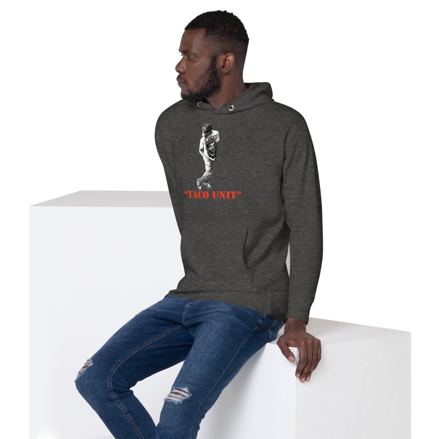 Standard Unisex Classic Hoodies (Blk/White) images