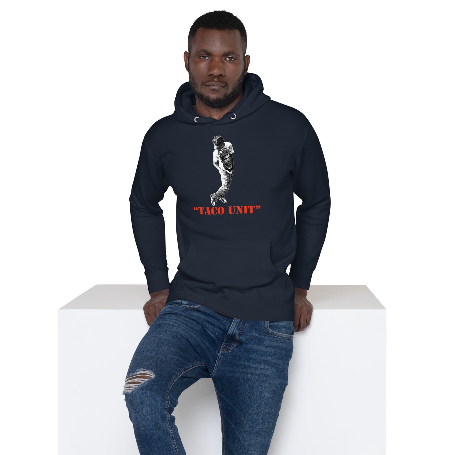 Standard Unisex Classic Hoodies (Blk/White) images