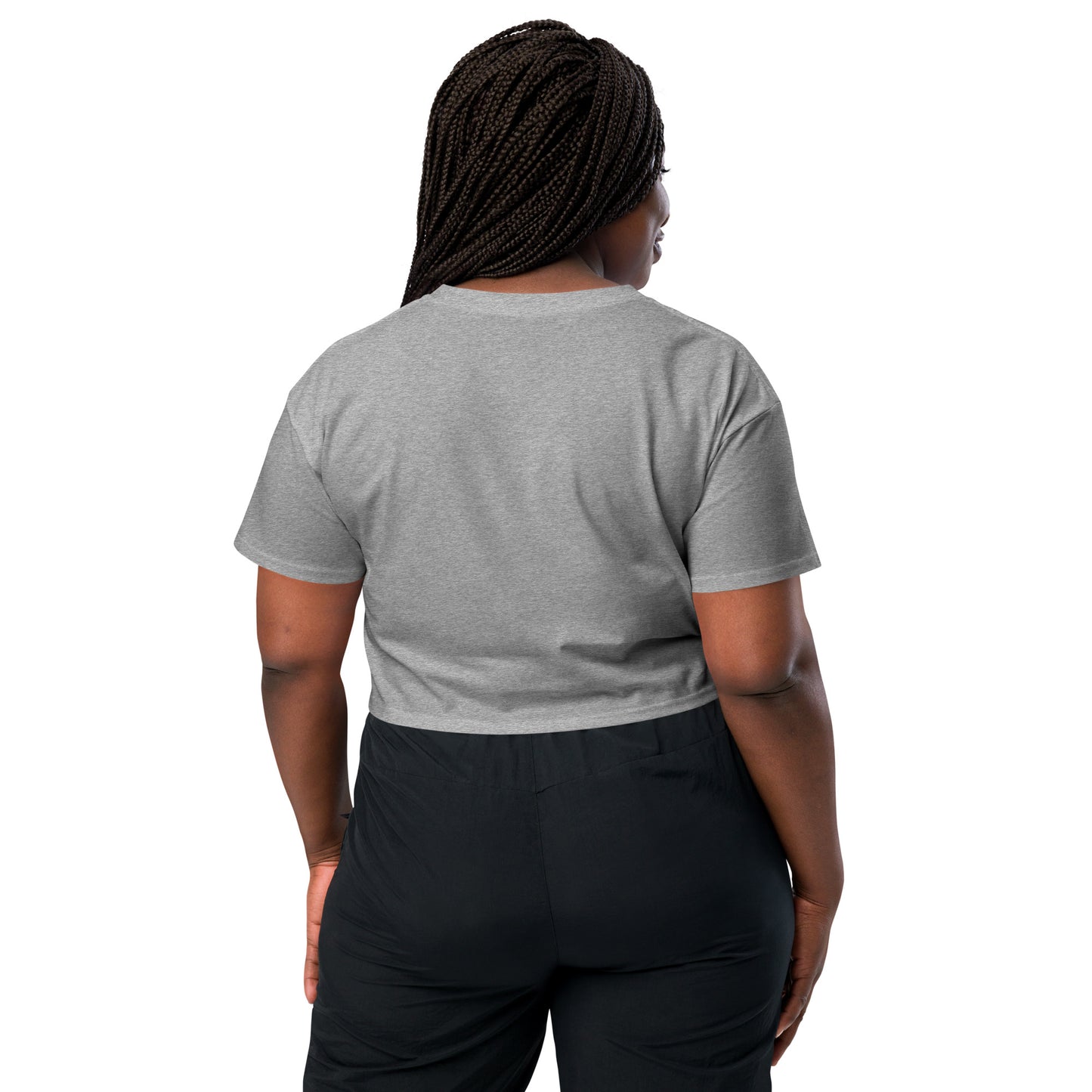 Standard Unisex Classic Female Crop Tops (Blk/White images)