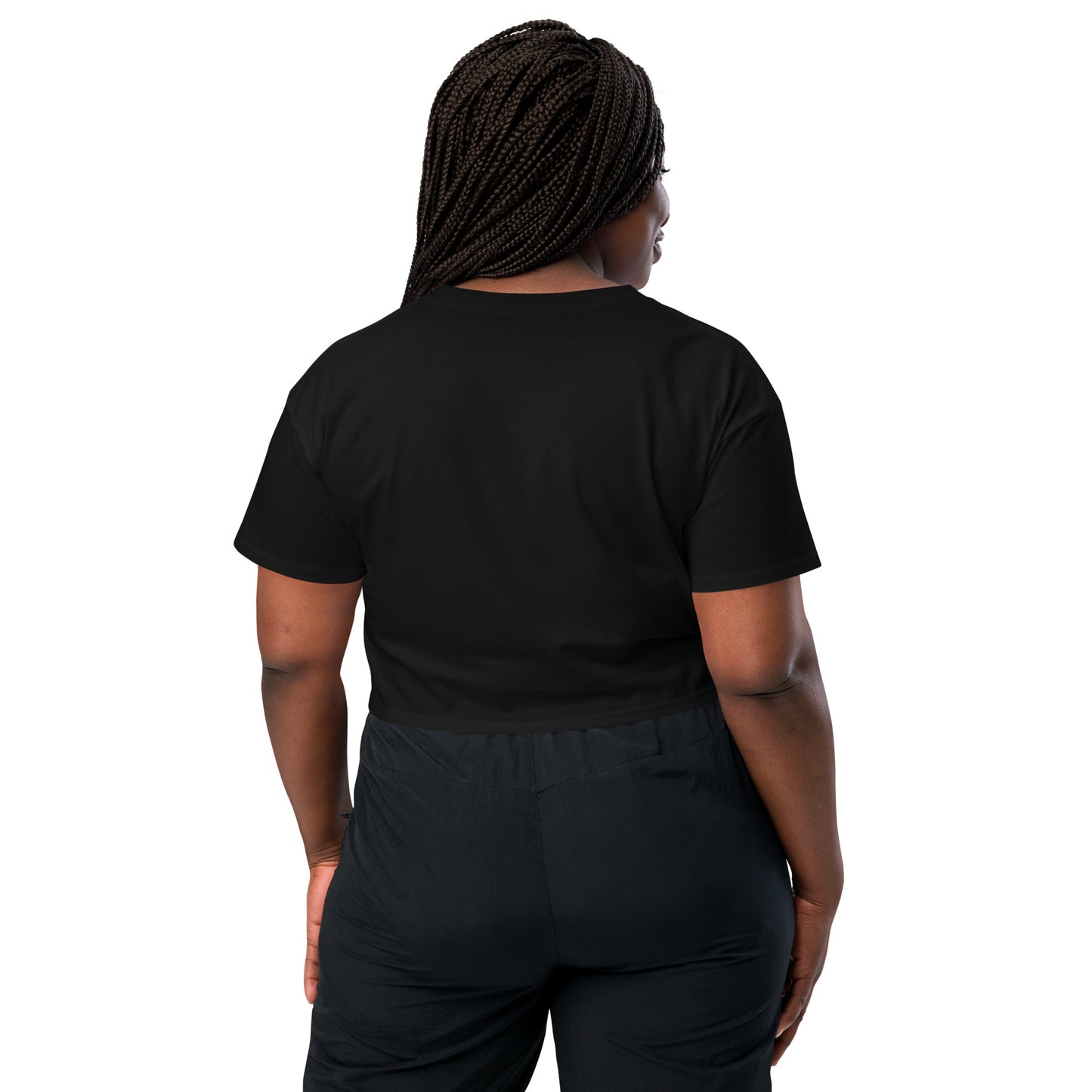 Standard Unisex Classic Female Crop Tops (Blk/White images)