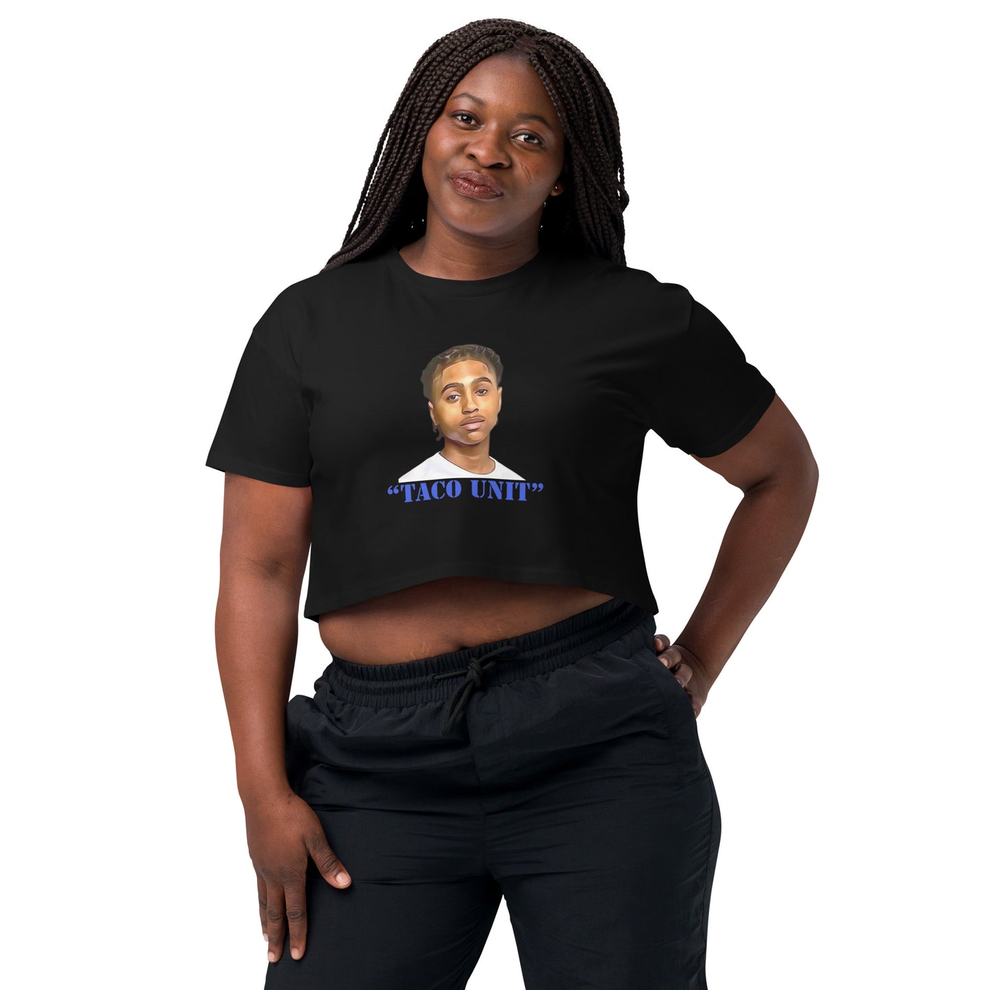 Standard Unisex Classic Female Crop Tops (Color images)