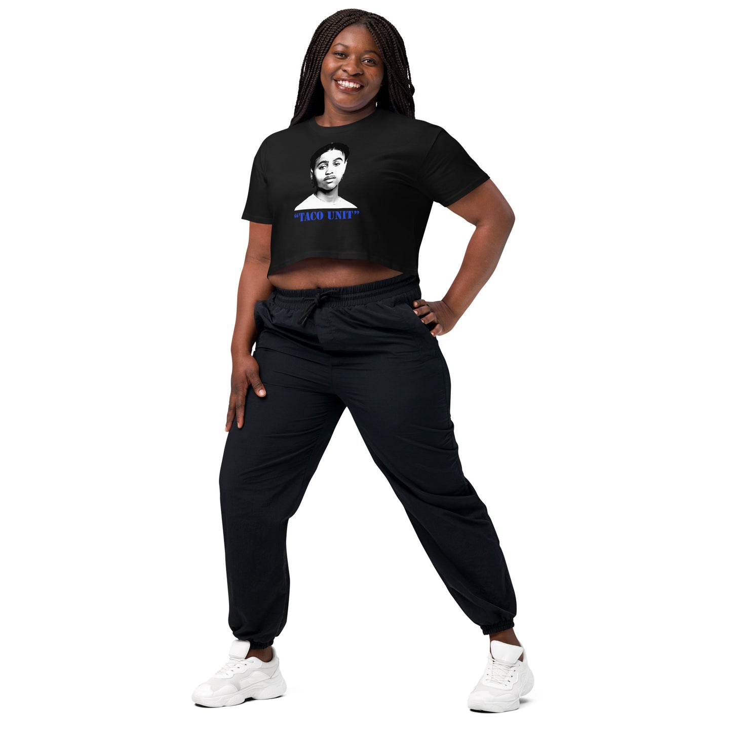 Standard Unisex Classic Female Crop Tops (Blk/White images)