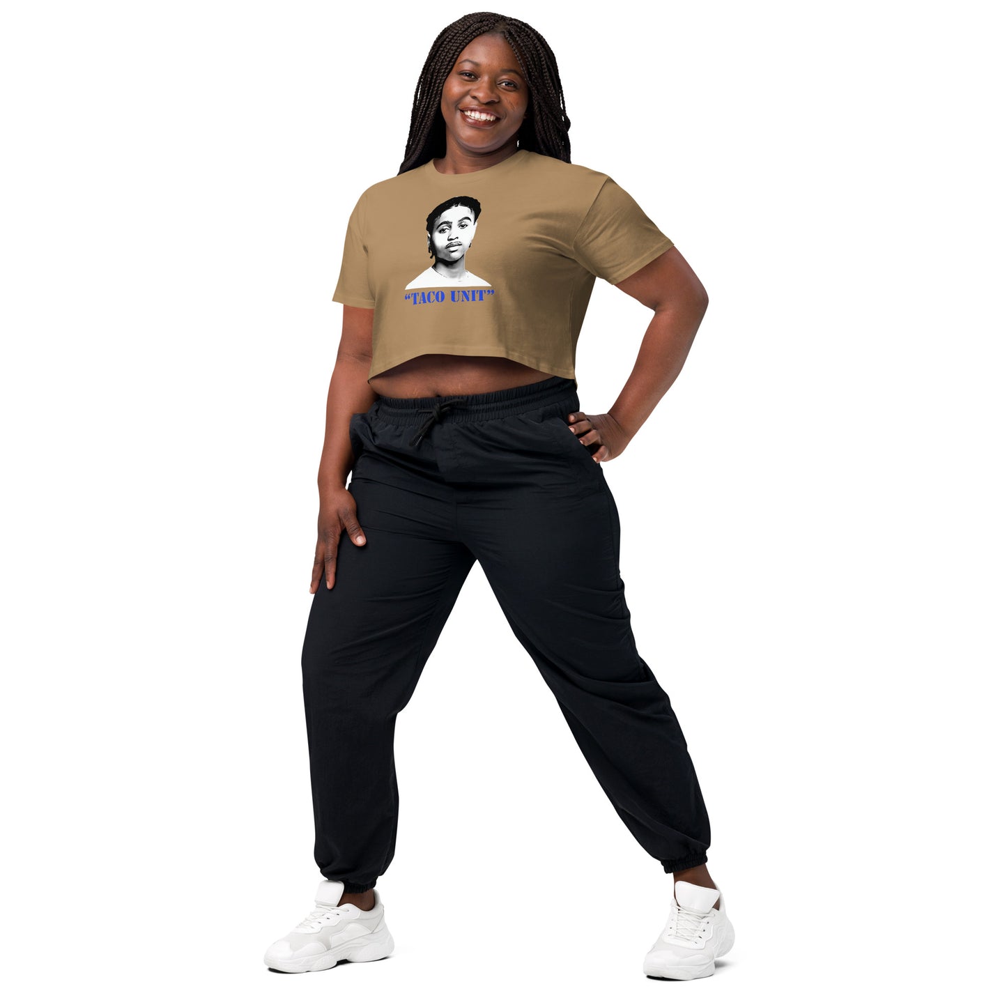 Standard Unisex Classic Female Crop Tops (Blk/White images)