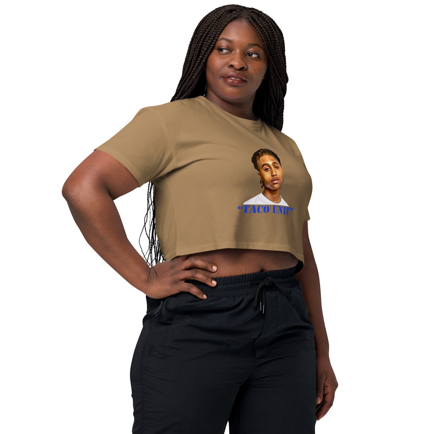 Standard Unisex Classic Female Crop Tops (Color images)