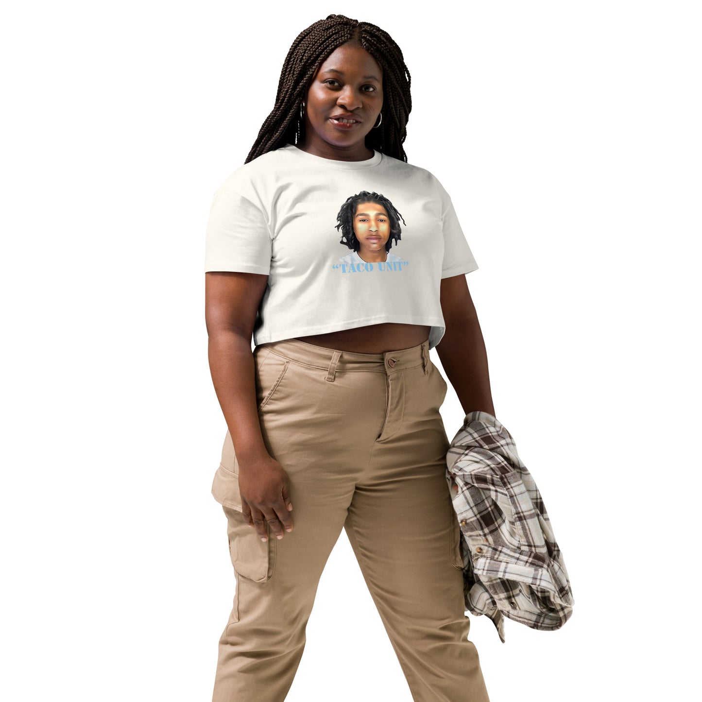 Standard Unisex Classic Female Crop Tops (Color images)