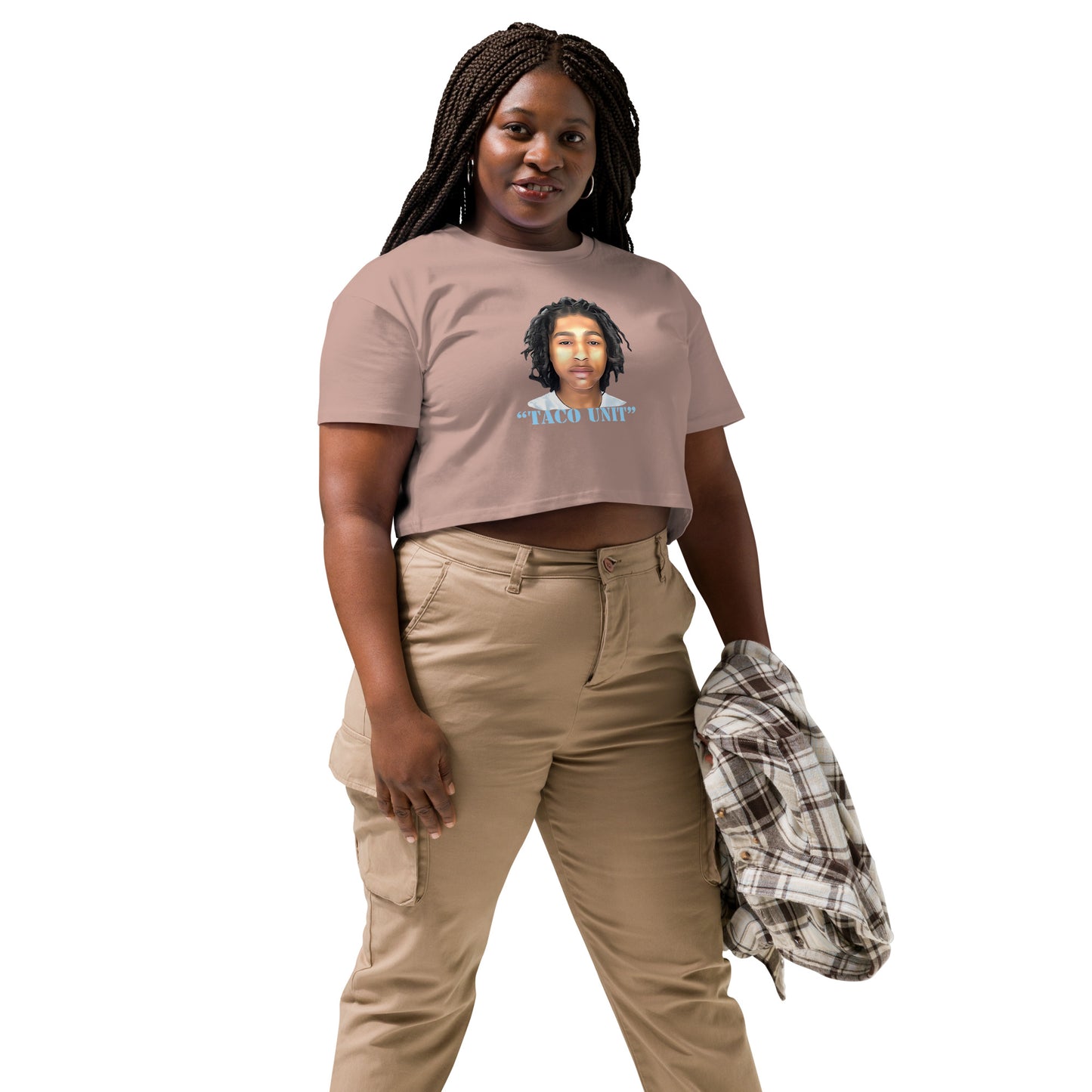 Standard Unisex Classic Female Crop Tops (Color images)