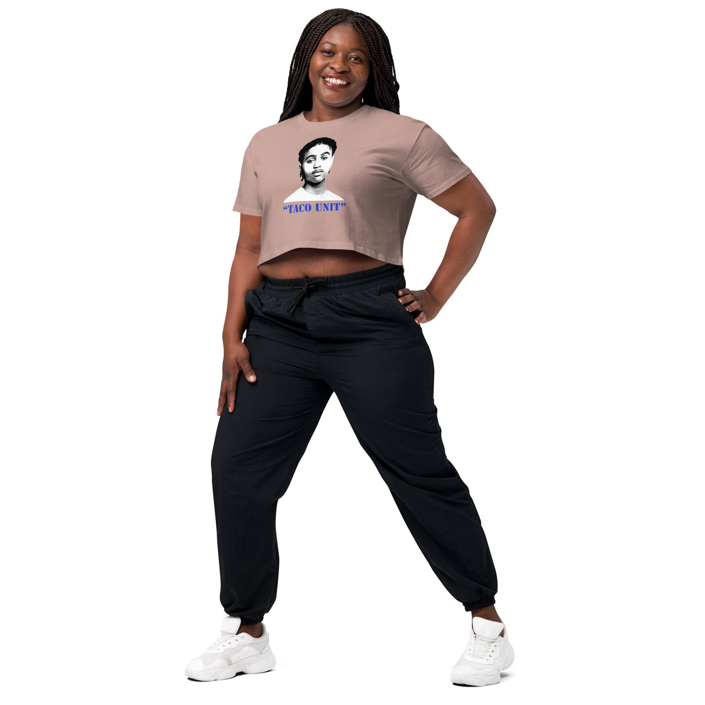 Standard Unisex Classic Female Crop Tops (Blk/White images)