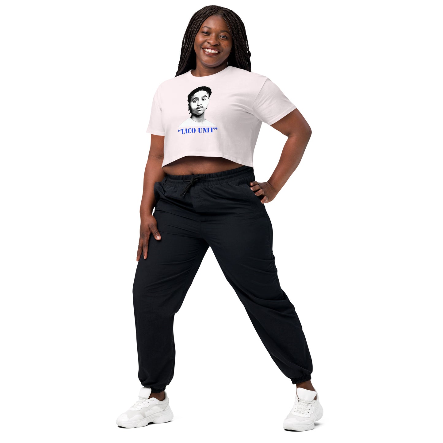 Standard Unisex Classic Female Crop Tops (Blk/White images)