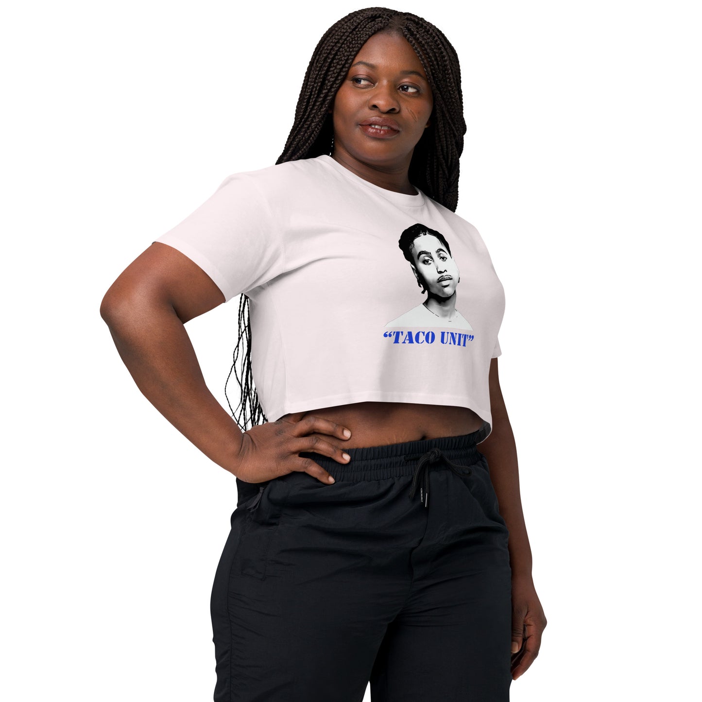 Standard Unisex Classic Female Crop Tops (Blk/White images)