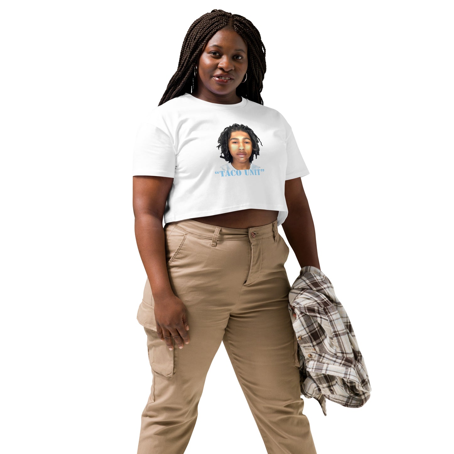 Standard Unisex Classic Female Crop Tops (Color images)