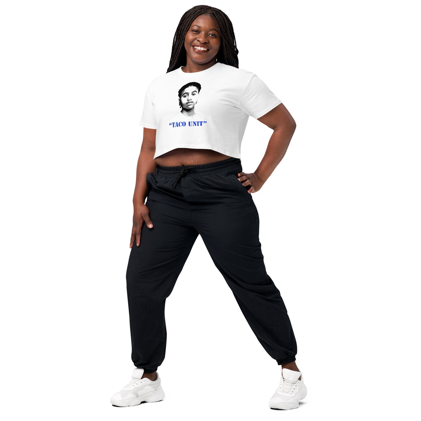 Standard Unisex Classic Female Crop Tops (Blk/White images)